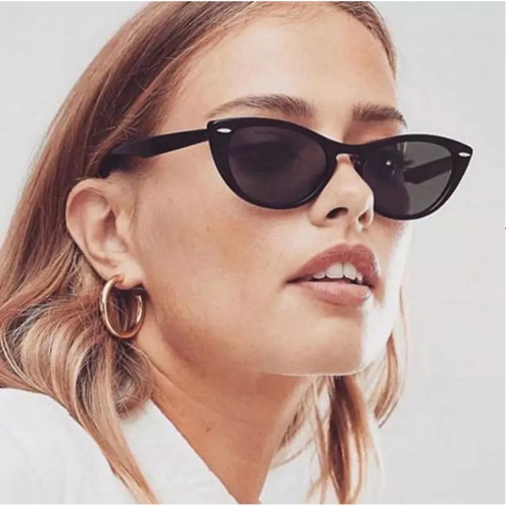 🆕 Vintage Style Cat Eye Sunglasses - Picture 3 of 4